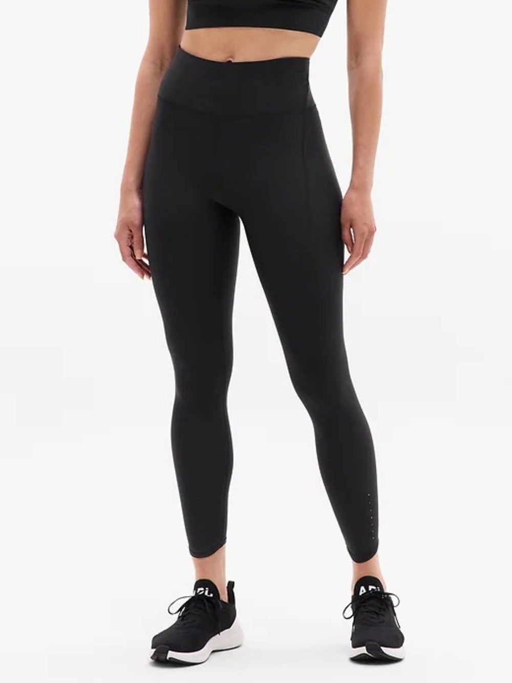 Athleta Pacesetter Ultra High Rise 7/8 Legging in Black